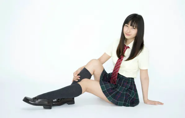 Asian, Model, Woman, Japanese, Uniform
