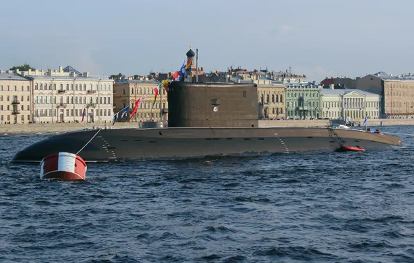Лодка, подводная, дизель-электрическая, проект 636