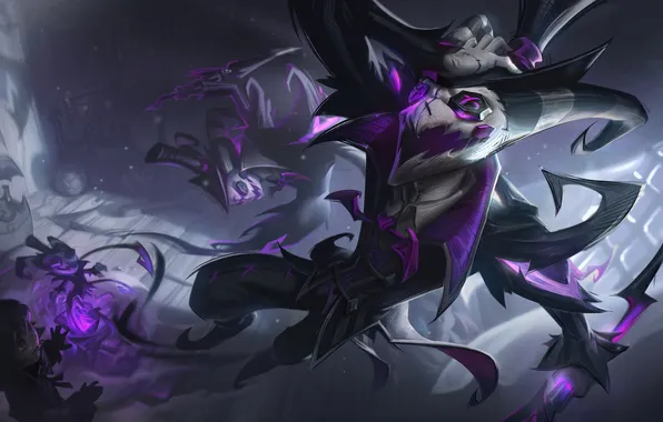 Art, League of Legends, Skin, LoL, Shaco, Fright Night