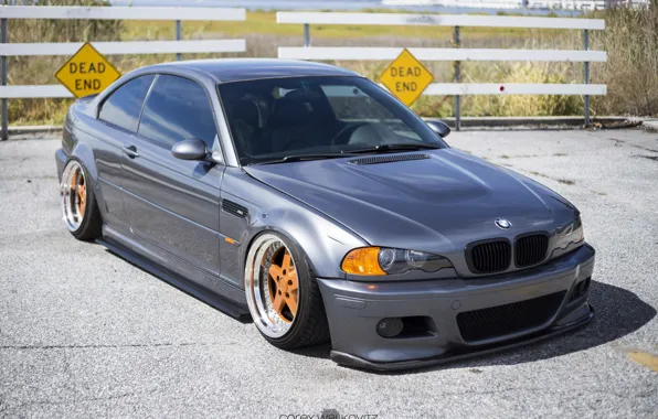 Bmw, tuning, germany, low, evil, stance, e46, bad boy