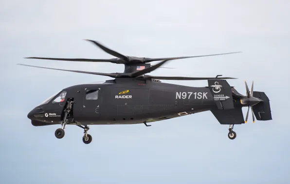 Полет, вертолет, RAIDER, S-97