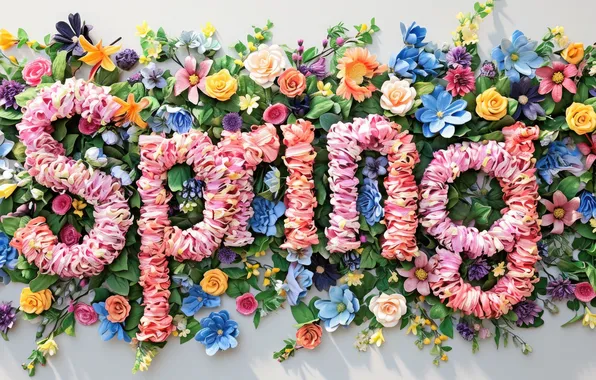 Картинка цветы, весна, colorful, flowers, spring