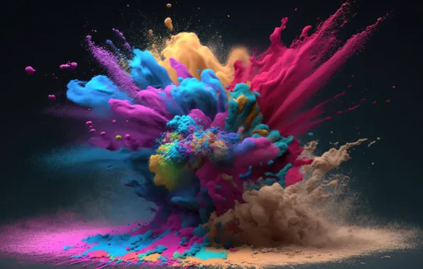 Абстракция, облако, cloud, разные цвета, abstraction, digital art, цифровое искусство, different colors
