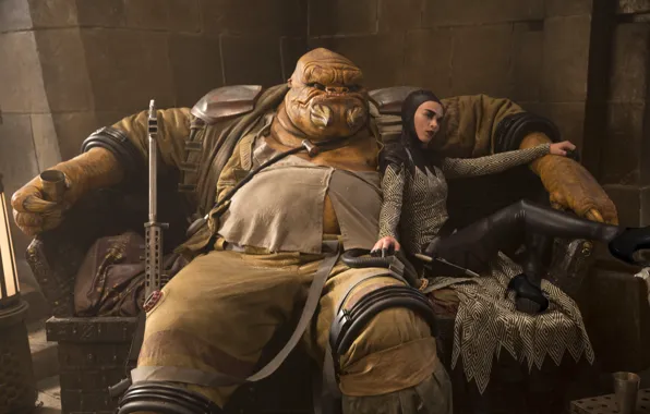 Cinema, Star Wars, girl, gun, weapon, woman, alien, eyes
