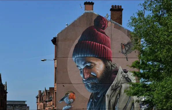 City, graffiti, Germany, Stuttgart