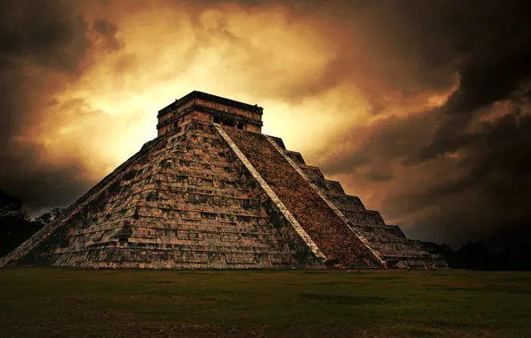 Картинка майя, пирамида, Пирамида Майя