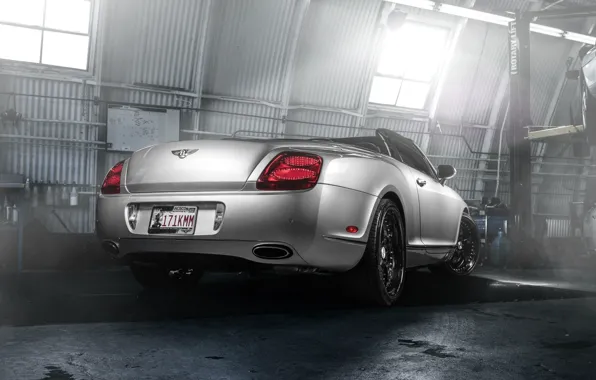 Bentley, Continental, Car, Forged, GTC, Silver, Wheels, Rear