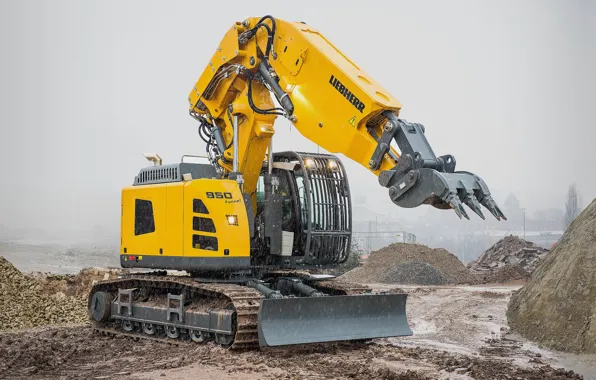 Mine, liebherr, excavator, 950 tunnel