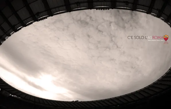 Wallpaper, sport, Italy, stadium, football, AS Roma, Stadio Olimpico
