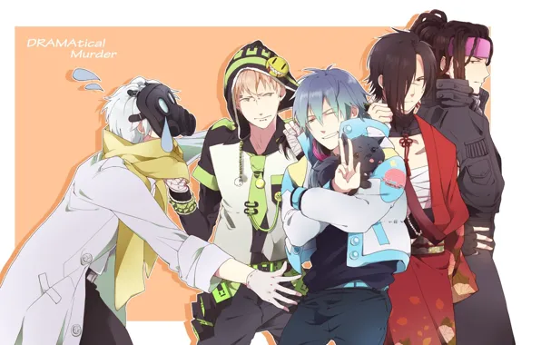 DRAMAtical Murder, Fanart, Koujaku, Clear (DMMd), Pixiv, Fanart From Pixiv, Seragaki Aoba, Noiz (DMMd)