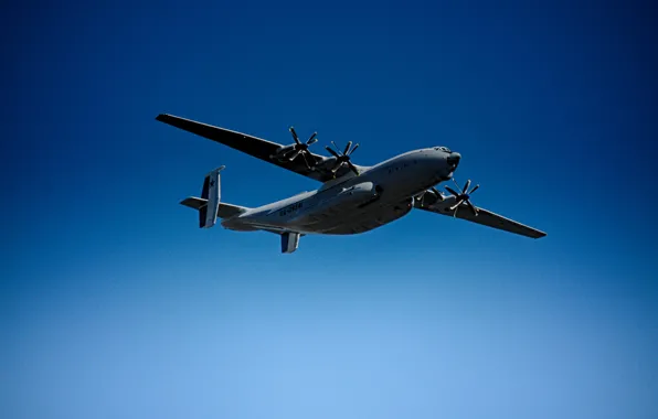 Картинка небо, голубой, самолёт