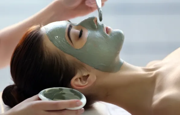 Fashion, beauty, mask, makeup