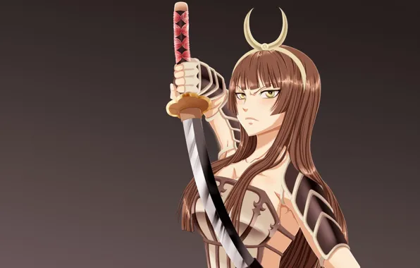 Sword, game, armor, anime, katana, pretty, ken, asian