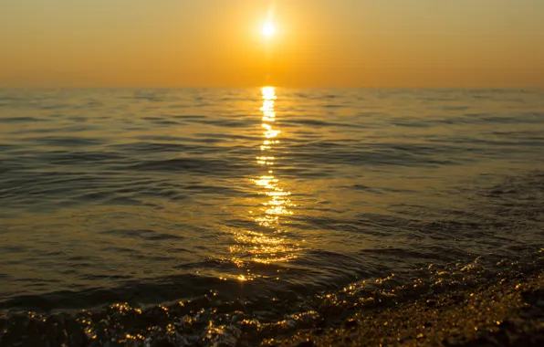 Закат, Море, Греция
