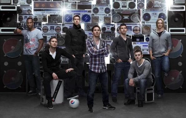Картинка Мяч, Реклама, Футбол, Лионель Месси, Lionel Messi, Фернандо Торрес, Frank Lampard, Fernando Torres