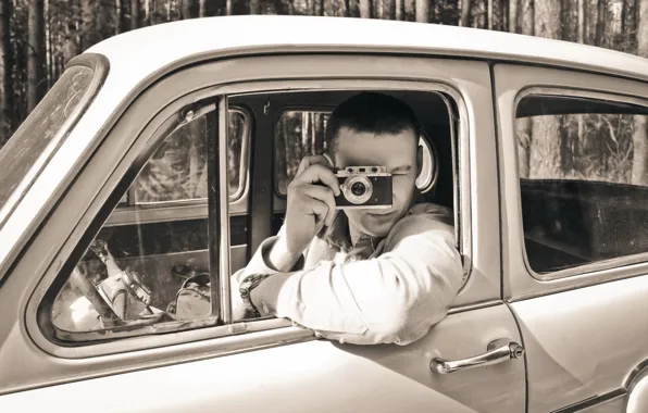 Camera, FED, Moskvich 407