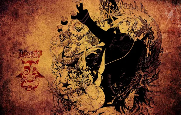 Фон, аниме, парень, D. Gray-man