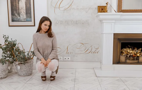 Woman, beautiful, sweet, interior, diana