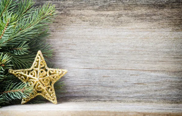 Украшения, Новый Год, Рождество, star, Christmas, wood, decoration, Merry