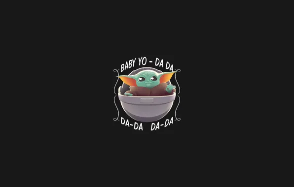 Арт, art, baby, yoda, йода