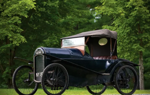 Картинка ретро, carden 7 cyclecar, Автостарина