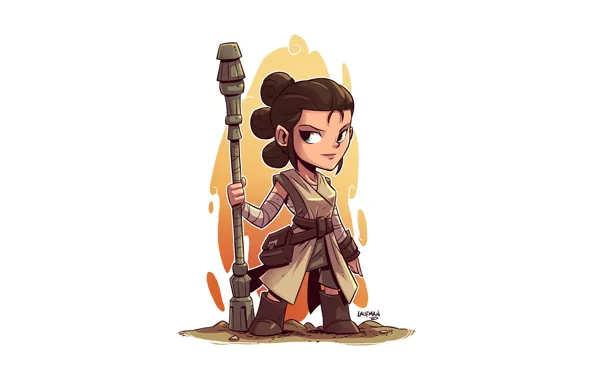 Star wars, Rey, Derek Laufman