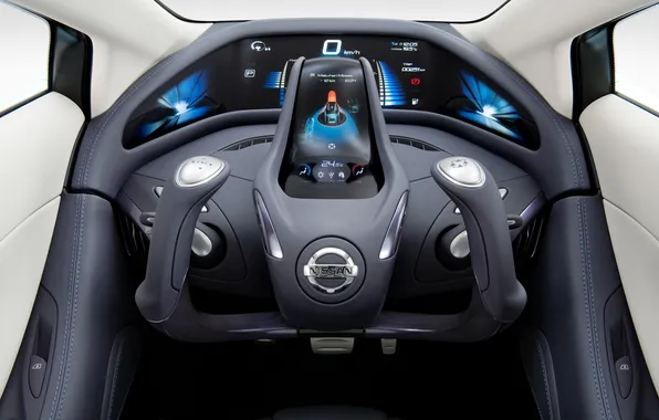 Concept, Ниссан, Nissan, концепт-кар, 2009, Land Glider, Nissan Land Glider Concept