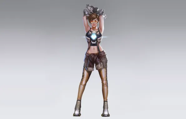Игра, Очки, Games, Art, Пушки, Blizzard Entertainment, Лена, Lena
