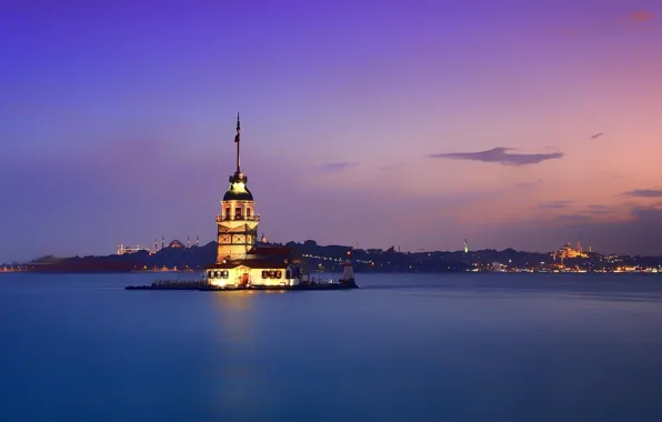 Istanbul, Turkey, Maiden Tower