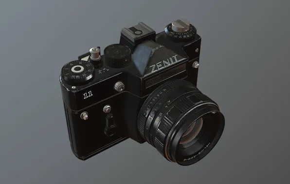 СССР, Красногорск, TTL, Зеркальный фотоаппарат, Зенит-11