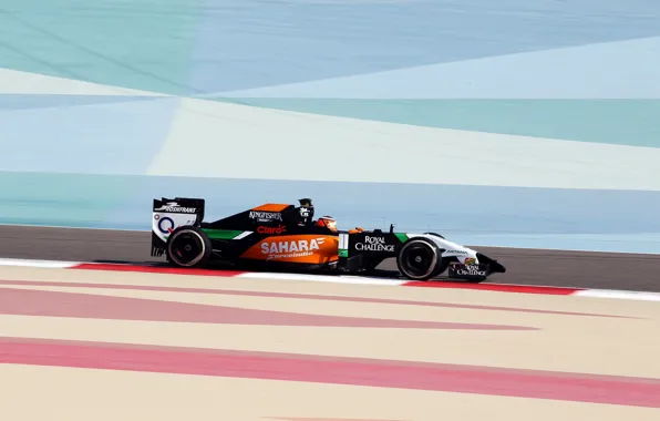 Картинка Formula 1, Force India, VJM07, Nico Hulkenberg