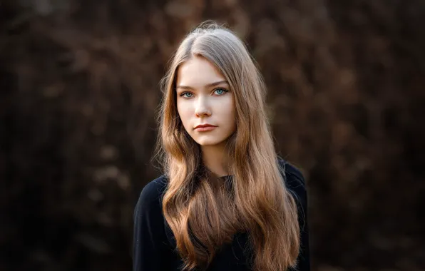 Портрет, губки, прелесть, локоны, Ксюша, фотограф Сергей Сергеев