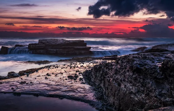 Sunrise, Sydney, Manly beach