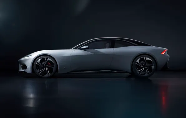 Вид сбоку, 2020, Electric Car, Karma Pininfarina GT
