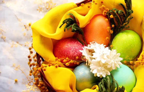 Праздник, яйца, пасха, spring, eggs, easter holidays