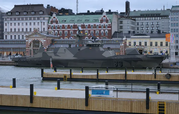 Камуфляж, Финляндия, ракетный корабль, FNS Pori