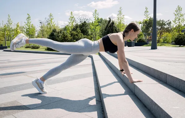 Gym, leggings, buttock, woman fitness, activewear, woman exercises, woman streching, woman workout