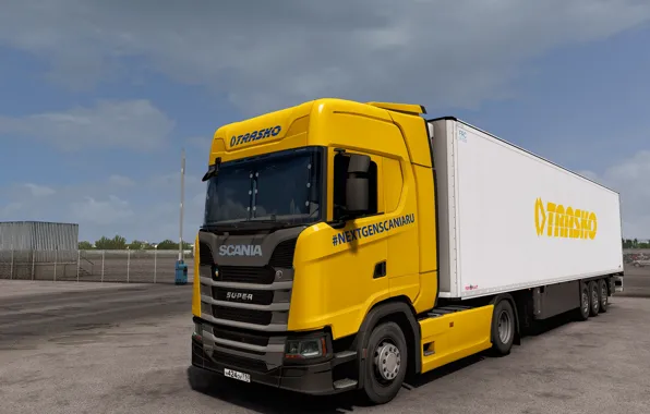Game, scania, Euro Truck Simulator 2
