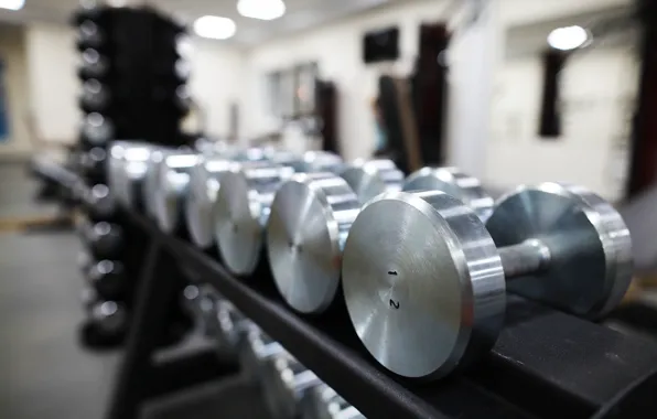 Fitness, Gym, Dumbells