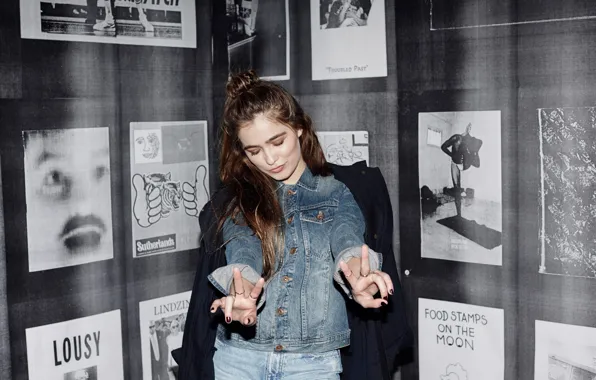 Актриса, жест, Haley Lu Richardson
