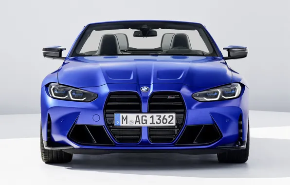 Светлый фон, convertible, экстерьер, competition, BMW M4, 2021