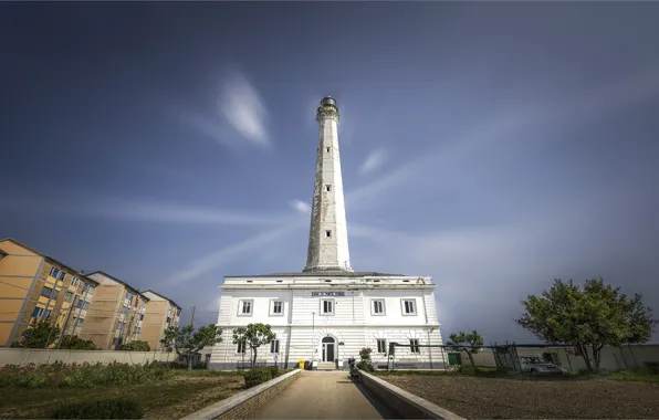 Картинка маяк, Италия, Abruzzo, Faro di Punta Penna