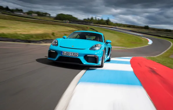 Porsche, Скорость, Cayman, Фары, GT4, 2019, Porsche 718 (982) Cayman GT4