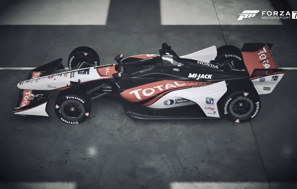 HDR, Honda, Game, FM7, UHD, Forza Motorsport 7, Xbox One X, Indycar