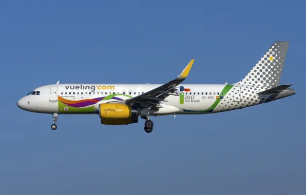 Картинка Airbus, Vueling Airlines, A320-200S