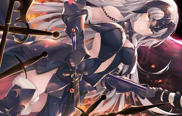 Fate/grand order, jeanne d'arc, jeanne d'arc alter, kana616, fate series