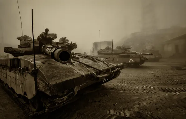 Картинка танк, боевой, Меркава, основной, Merkava, Израиля