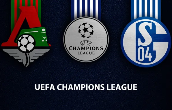 Wallpaper, sport, logo, football, Schalke 04, UEFA Champions League, Lokomotiv Moscow vs Schalke 04, Lokomotiv …