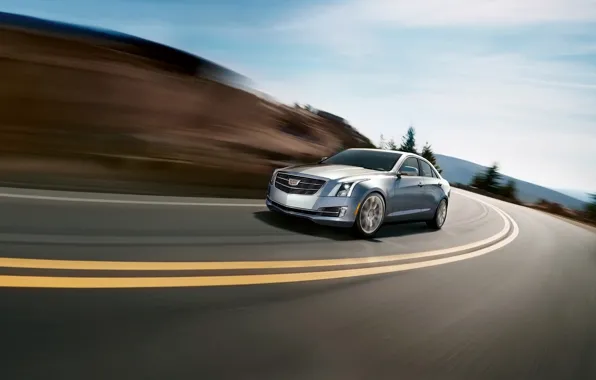 Cadillac, Cadillac Wallpaer, Cadillac 2015, Cadillac ATS 2015, Cadillac ATS Sedan