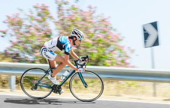 Дорога, спорт, road bike, велосипедистка, photographer Ronny Kiaulehn